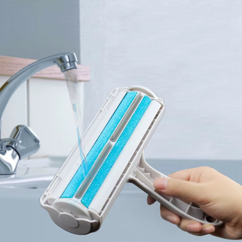 Pet Hair Remover Cat Dog Hair Cleaner Stripped Carpet Hair Sticky Roller Lint Sticking Brush Pets Hair Cleanning Tools Device