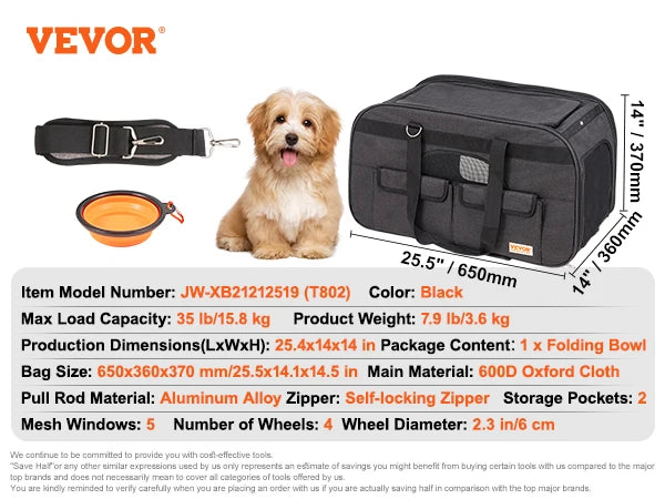  Carrier Breathable Outgoing Dog Carry 