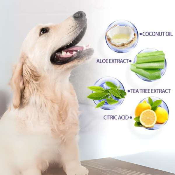 Pet Tooth Cleaning Glove Wipes – Lemon Scented