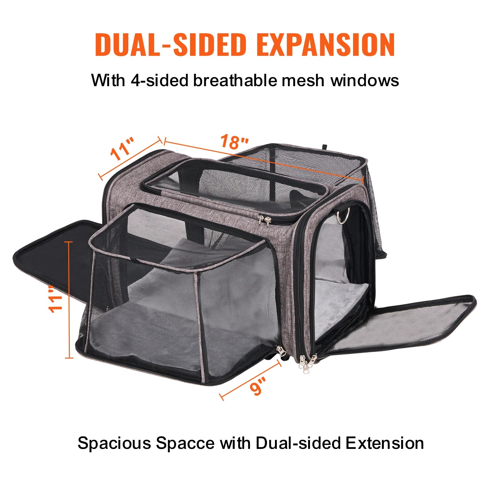 Succebuy Pet Cat Carrier Breathable Outgoing Dog Carry Backpack 